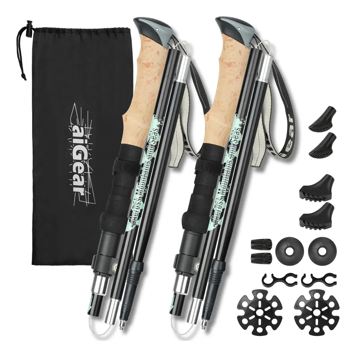 Bast�o de Caminhada Sendas Trail Pro 7075