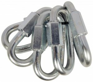 Malha R�pida CAMP Oval Steel 8 mm � Kit com 5