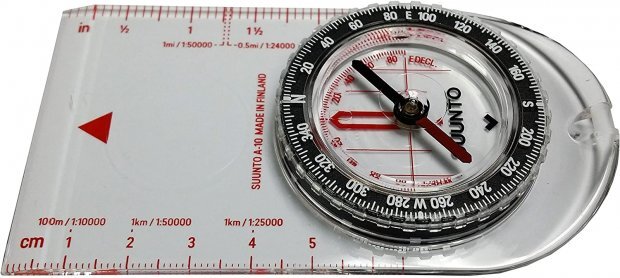 Suunto A-10 NH Boussole de terrain métrique, taille unique Suunto A-10 NH Boussole de terrain métrique, taille unique
