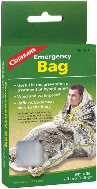 Saco de Dormir Coghlan's Aluminizado Emergency Bag