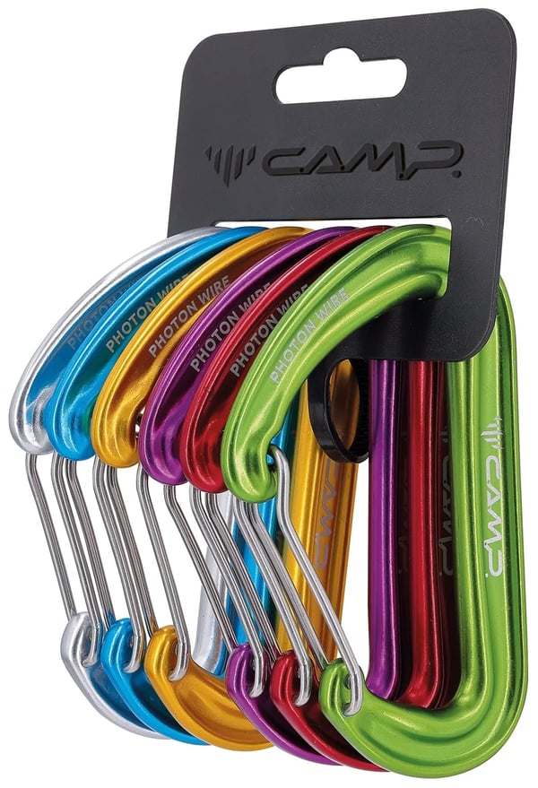 Mosquetões CAMP Photon Wire 22KN - 6pcs