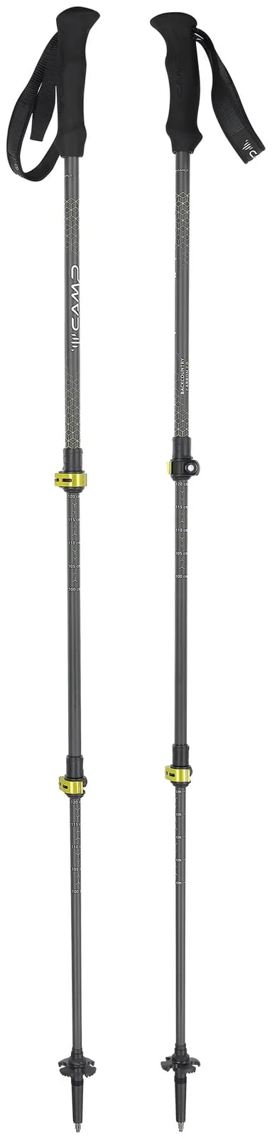 Bastões de Trekking Camp Backcountry Carbon 2.0 (Par)