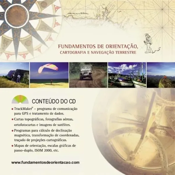 Livro Fundamentos de Orientação, Cartografia e Navegação Terrestre