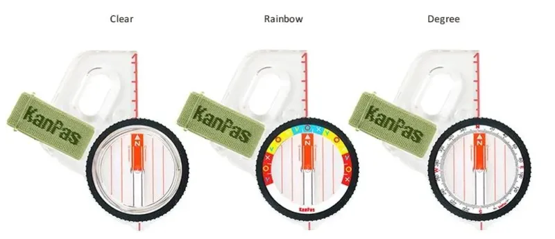 Bússola de Polegar KanPas MA-43-FS 360