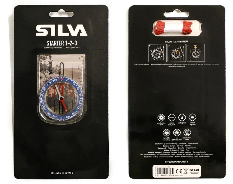 Bússola Silva Starter 1-2-3 ME