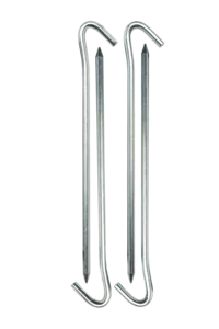Estacas de Aço Coghlan's - Kit com 4 Peças