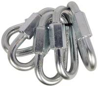 Malha Rápida CAMP Oval Steel 8 mm – Kit com 5