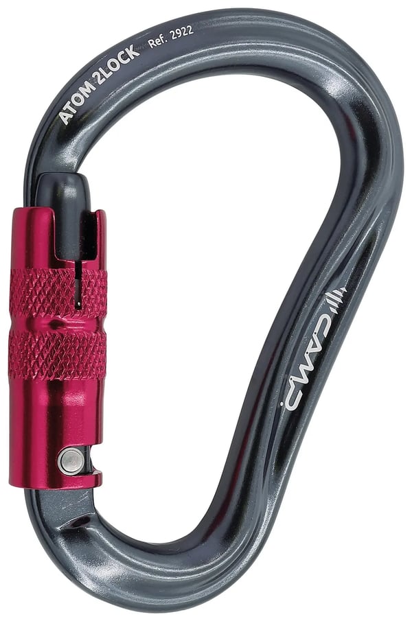 Mosquetão C.A.M.P. Atom 2Lock 26KN - Automático